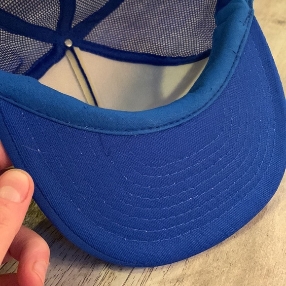 Otto cap trucker hat mesh back blue 1990 step volunteer - Picture 7 of 7